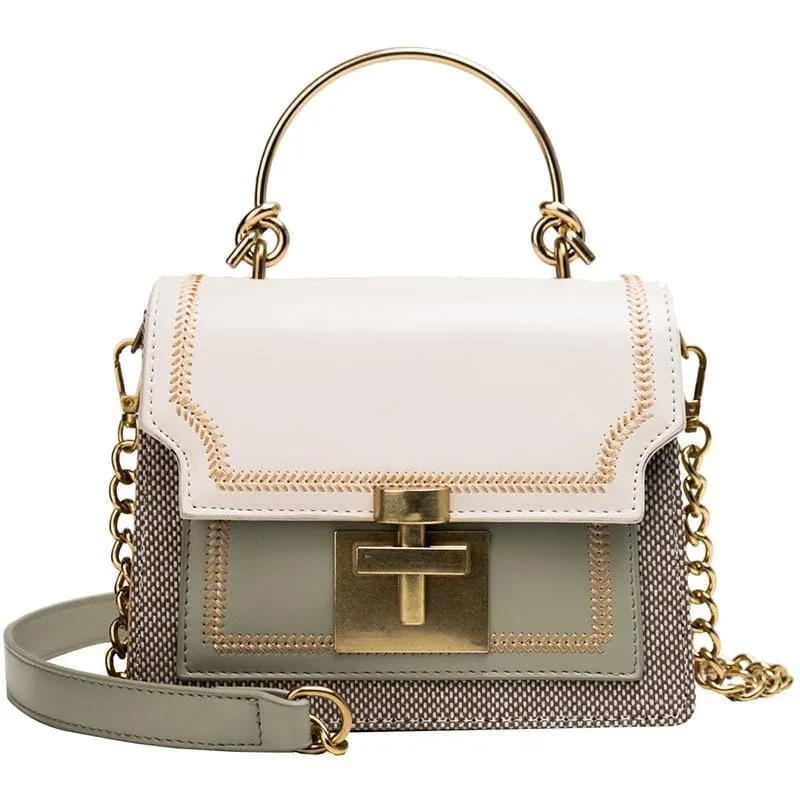 Ivory Crossbody Shoulder Bag