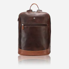 Jekyll & Hide Soho Double Compartment Backpack 41cm, Two Tone