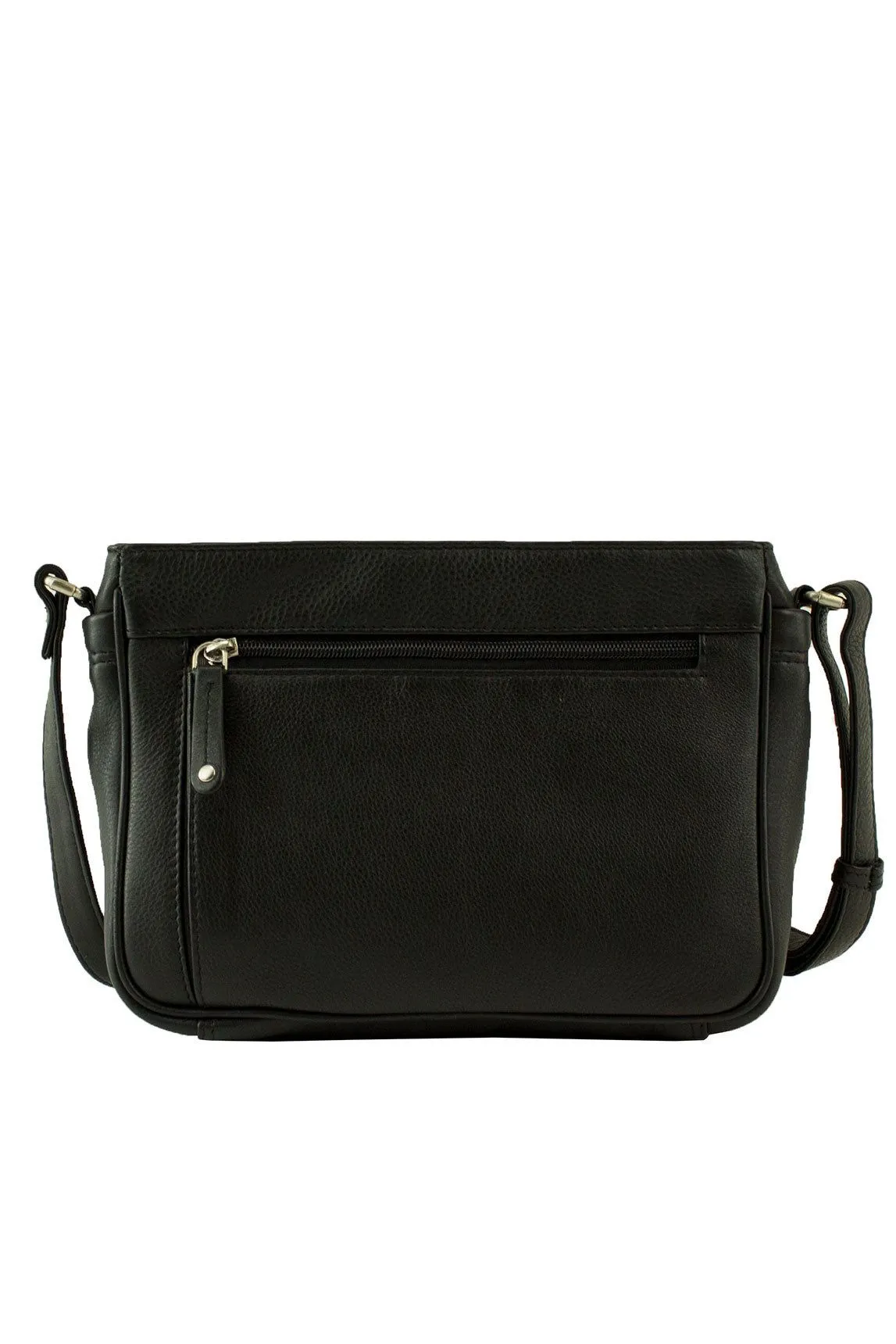 JOAN WEISZ LEATHER EAST/WEST MINI SLING BAG