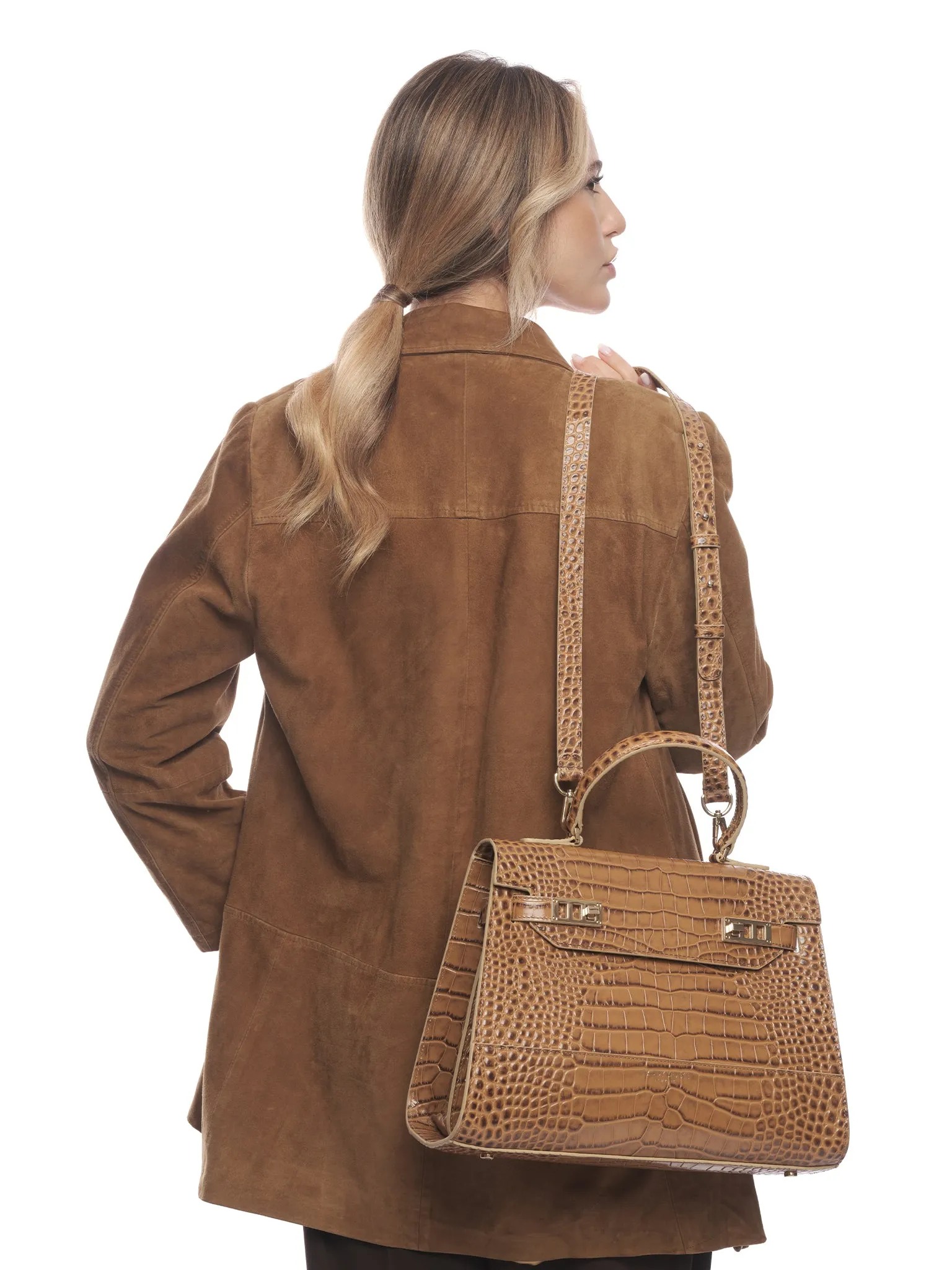 Kim Croco 14" - Brown