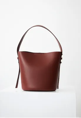 LITTLE LEO BUCKET BAG - VITELLO RUSTY