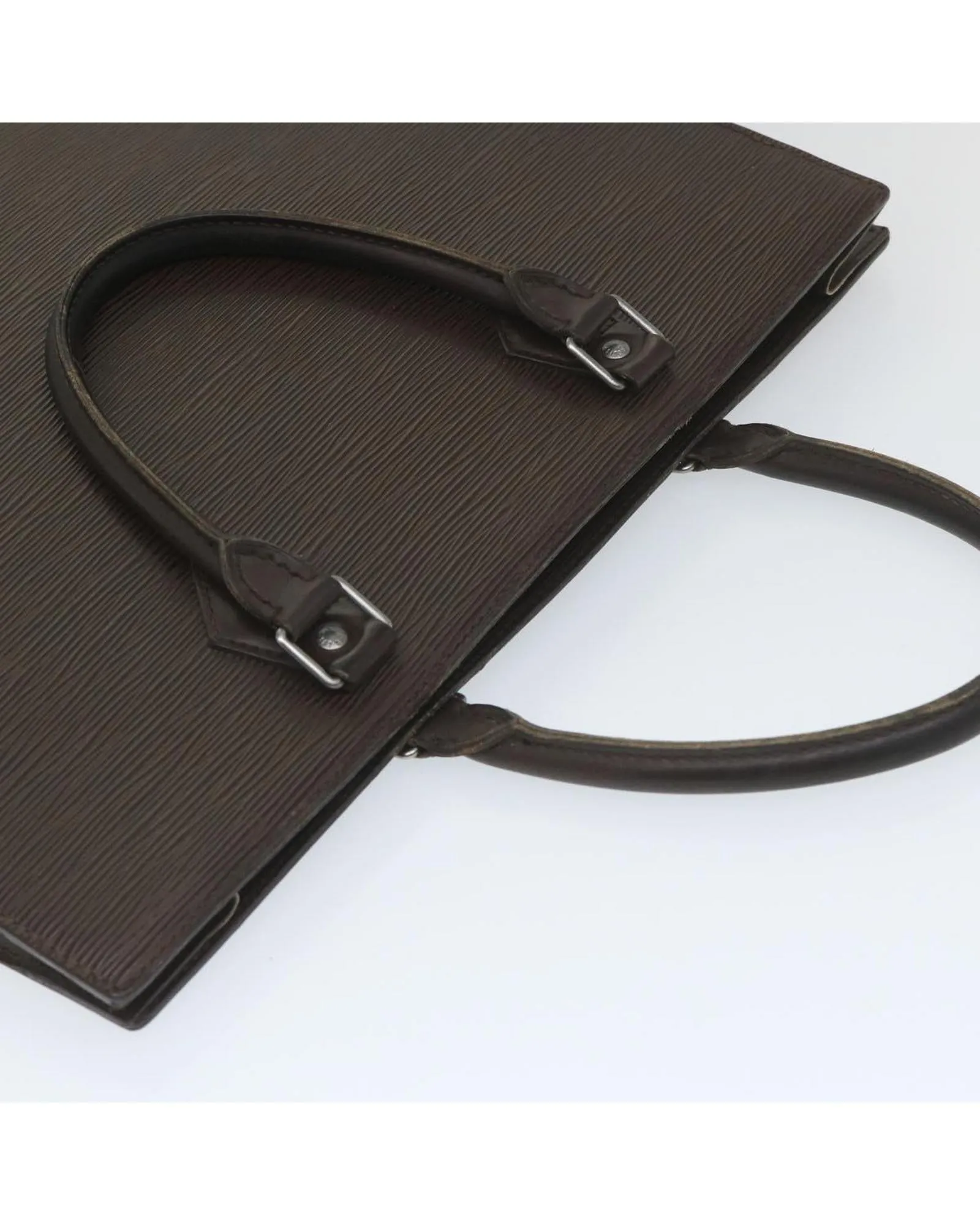 Mocha Brown Epi Leather Hand Bag - C Condition