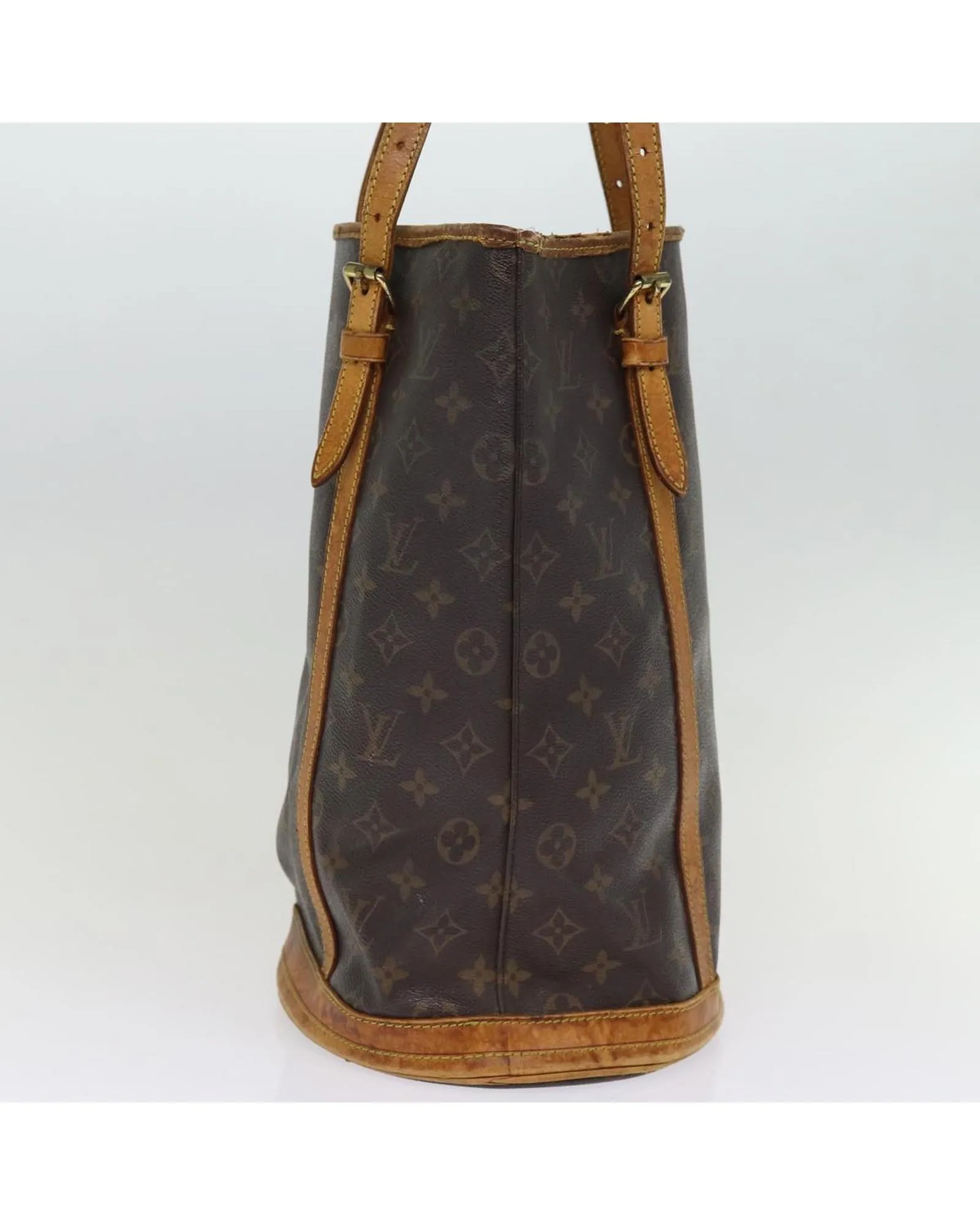 Monogram Canvas Bucket Shoulder Bag