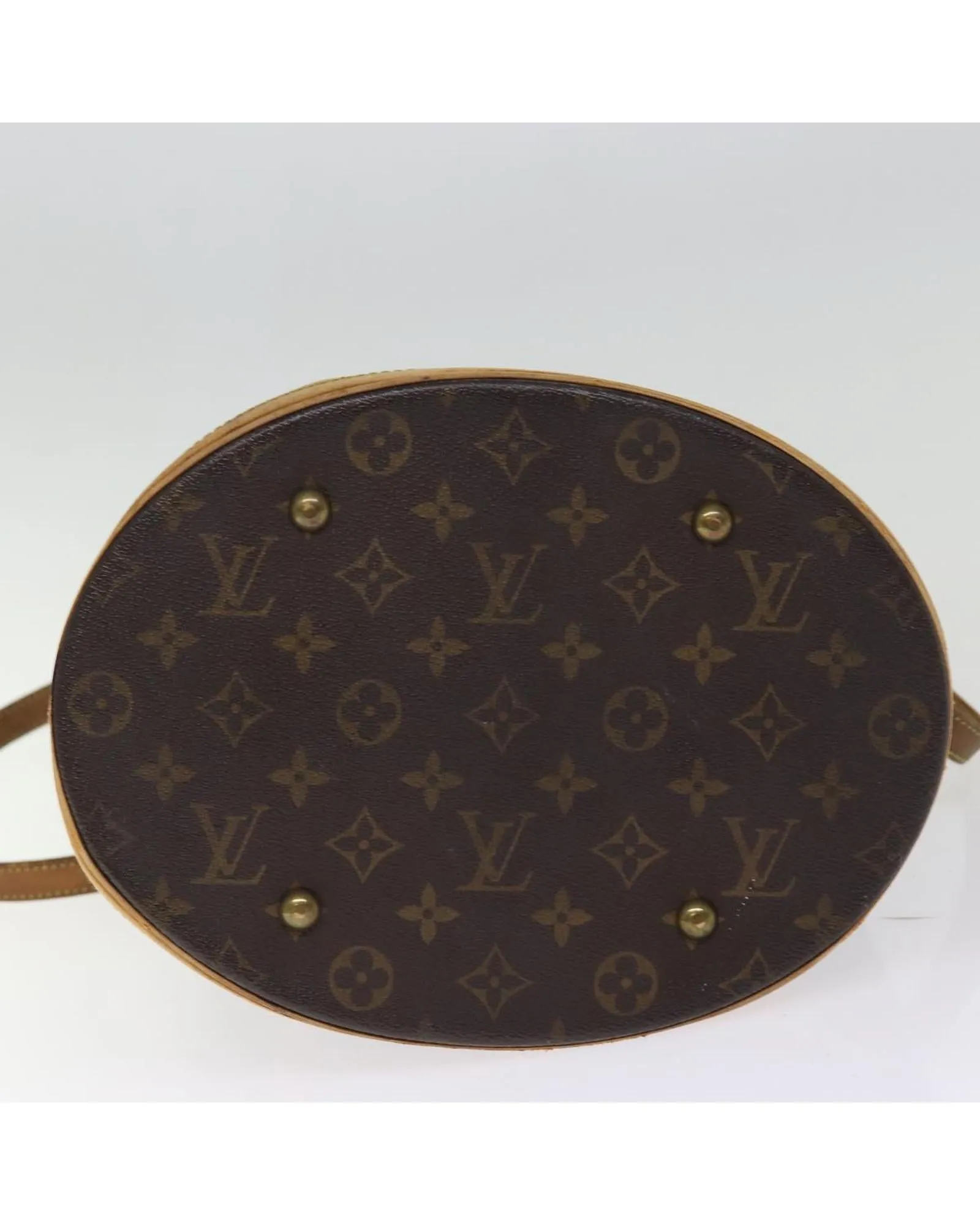 Monogram Canvas Bucket Shoulder Bag