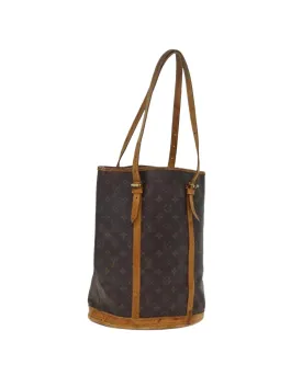 Monogram Canvas Bucket Shoulder Bag