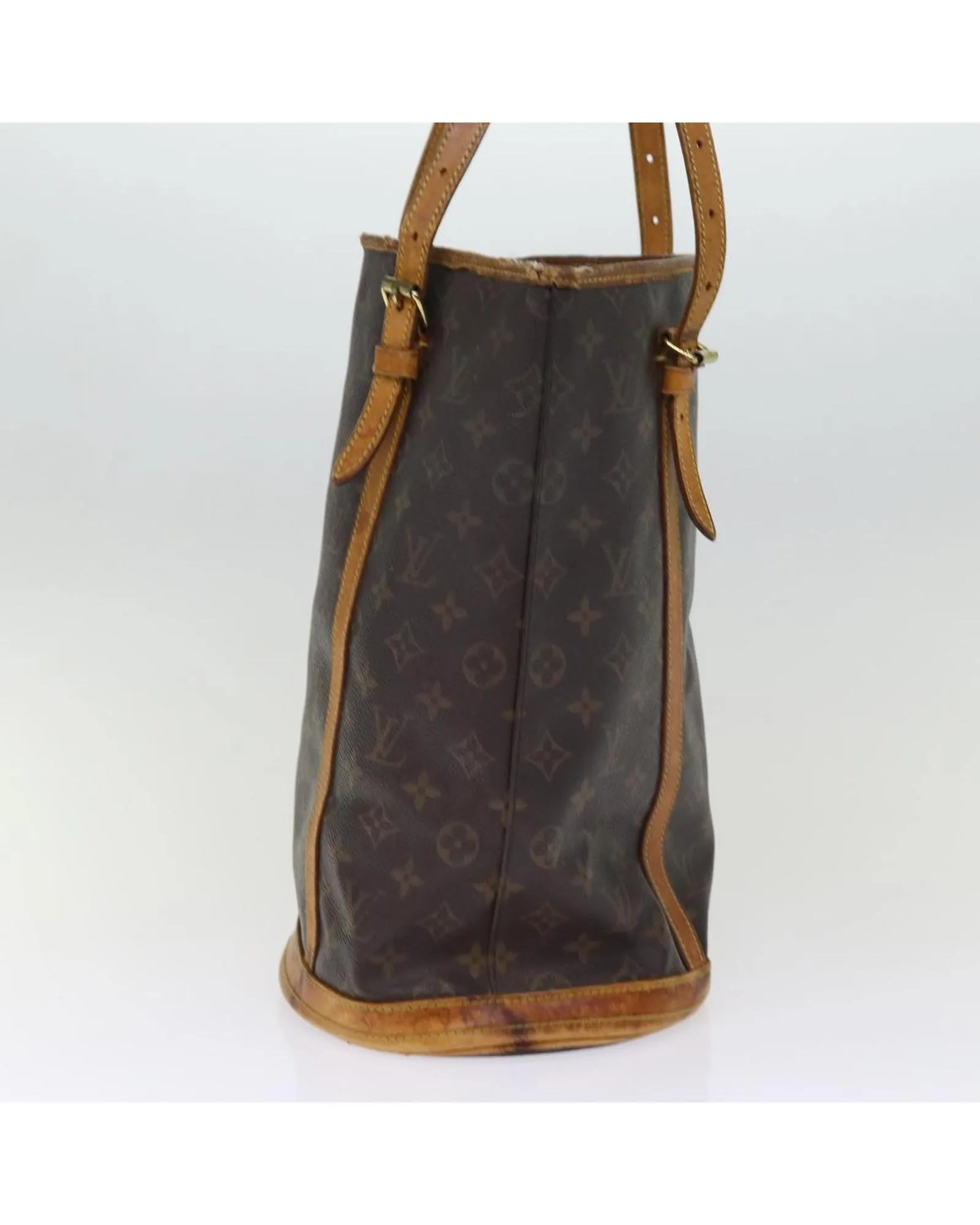 Monogram Canvas Bucket Shoulder Bag