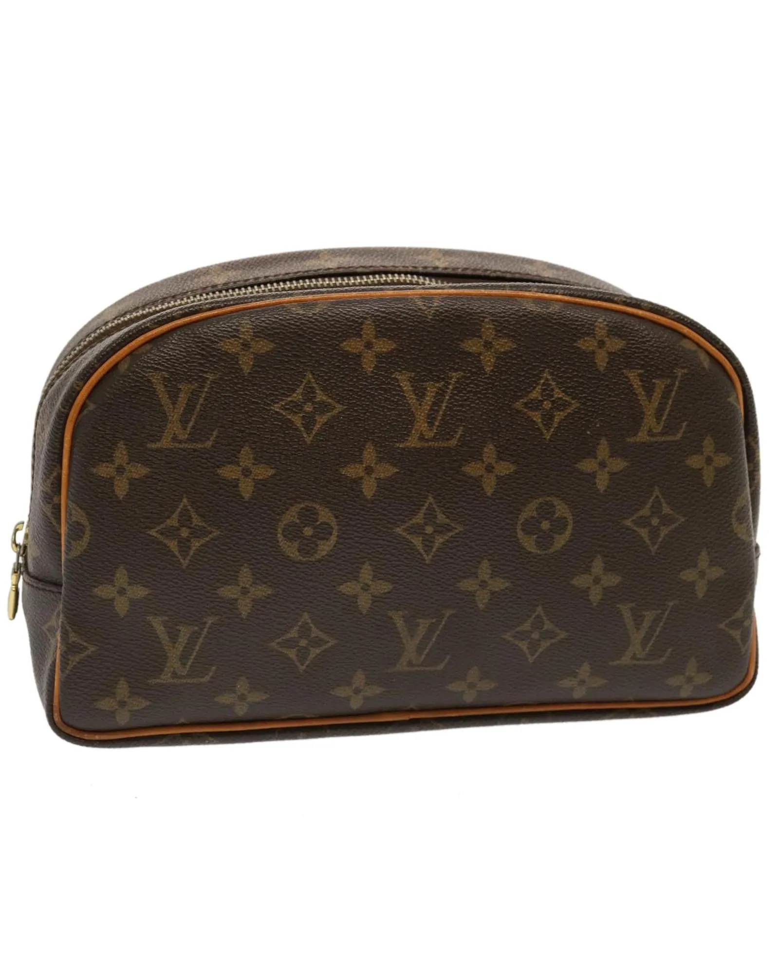 Monogram Canvas Clutch Bag with Dust Bag and Accessories