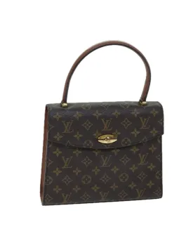 Monogram Canvas Hand Bag with Top Handle