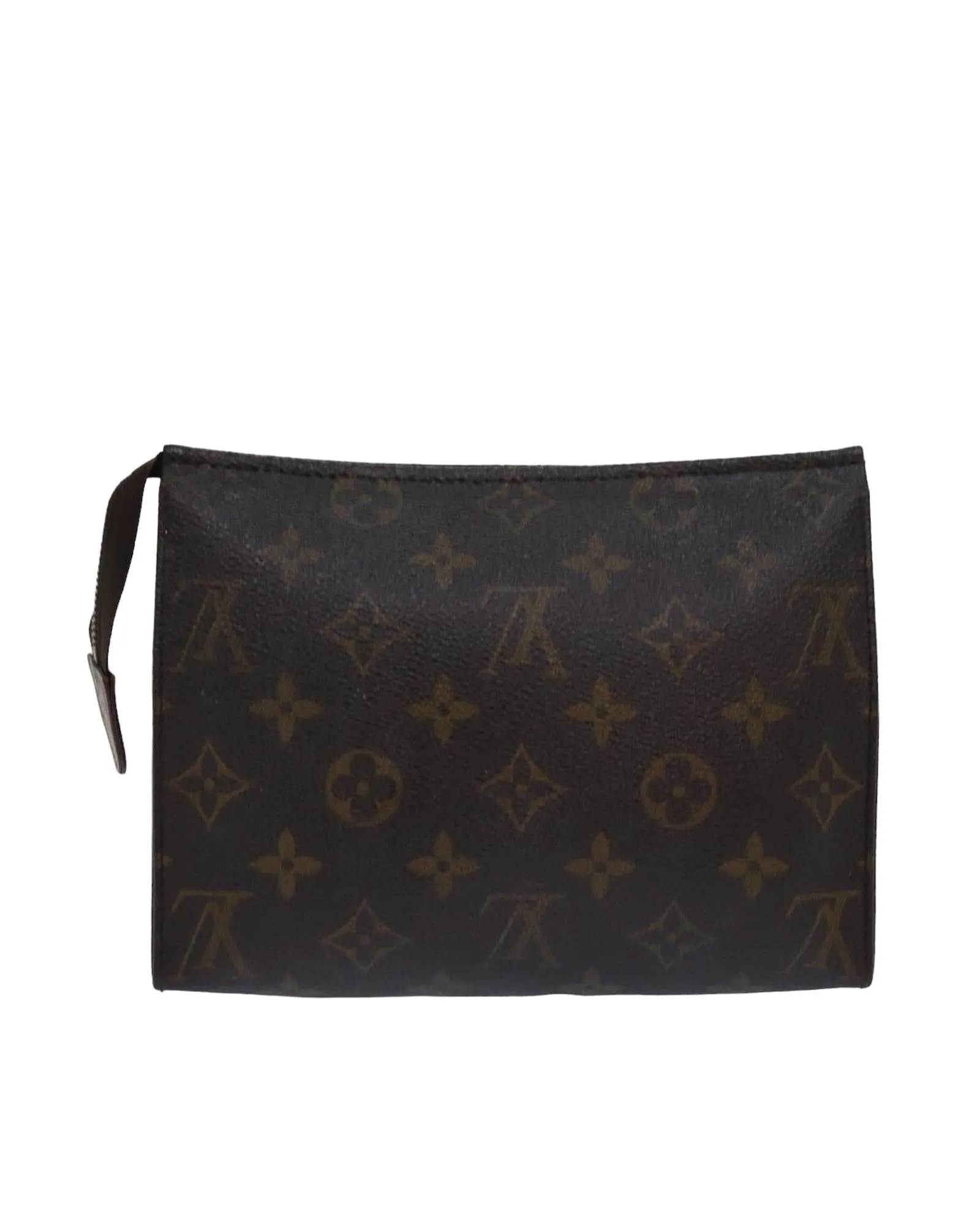 Monogram Canvas Poche Toilette Pouch with Classic Design