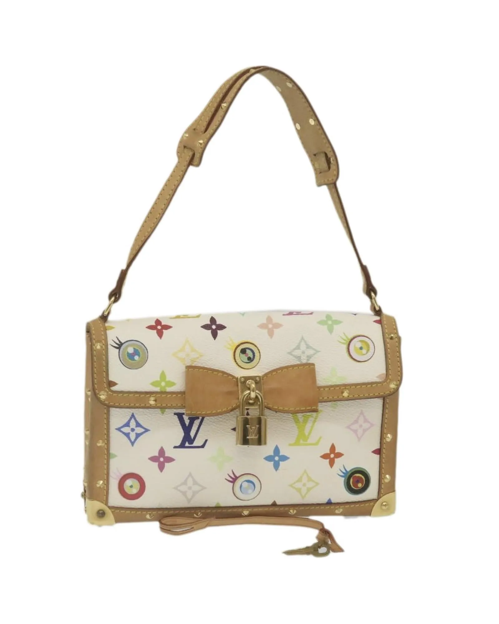 Monogram Canvas Pochette Eye Miss You Handbag by Louis Vuitton