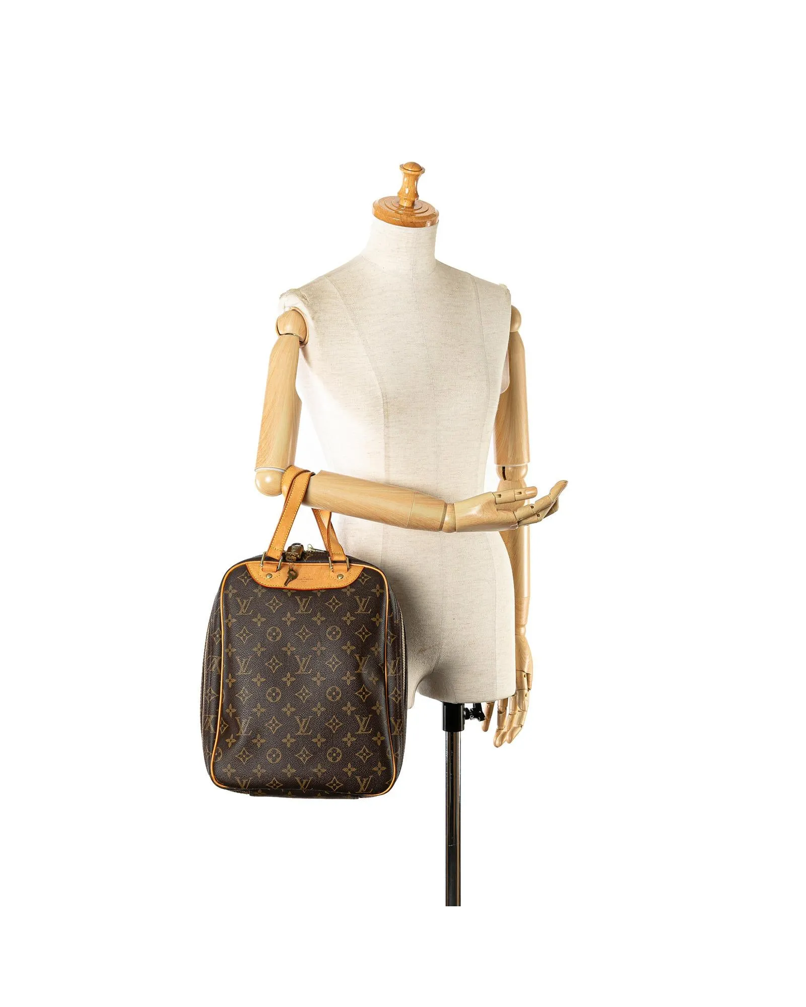 Monogram Canvas Zip-Around Handbag