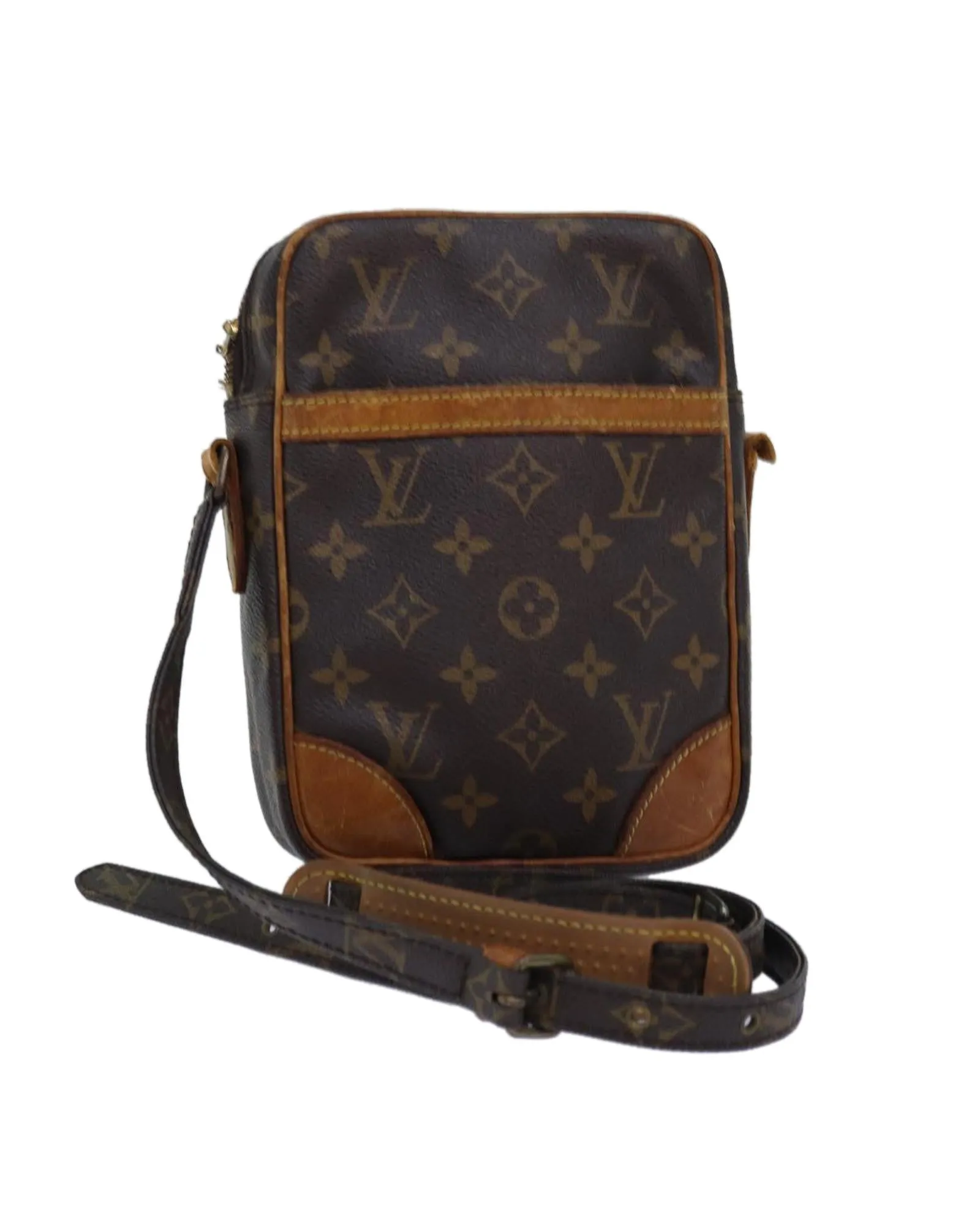 Monogram Shoulder Bag with Adjustable Strap - Authentic LV Handbag