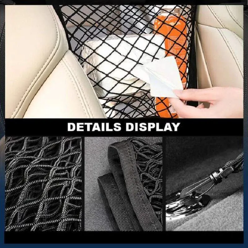 Netting Bag – (Car must-have) Universal Elastic Mesh Net trunk Bag