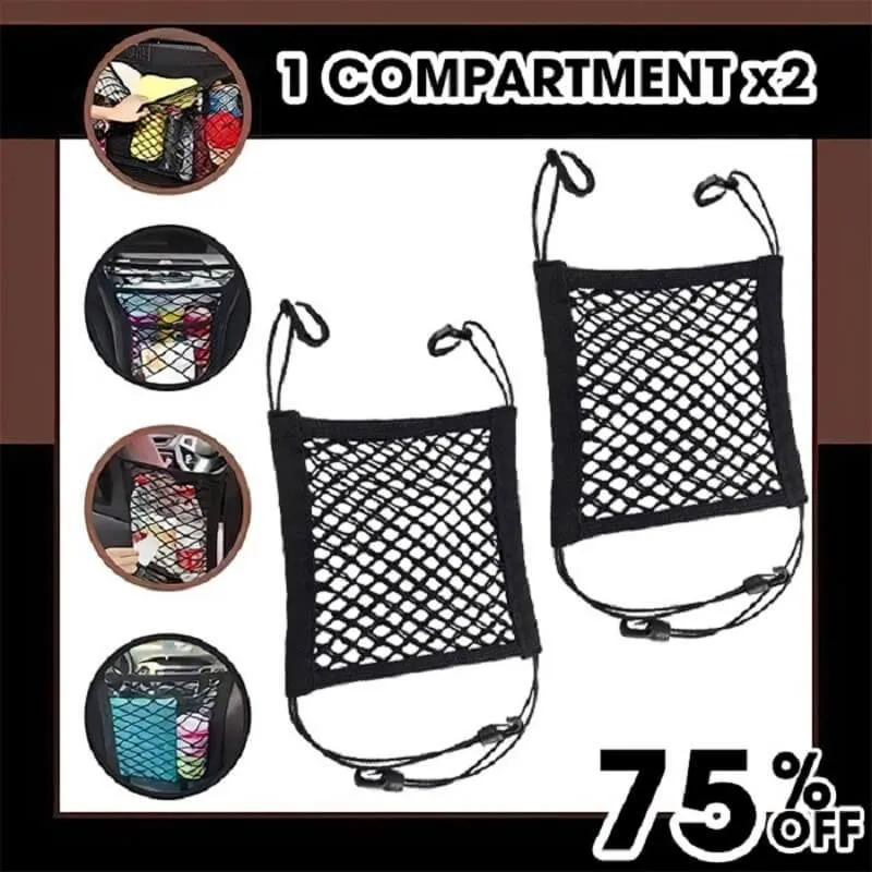 Netting Bag – (Car must-have) Universal Elastic Mesh Net trunk Bag