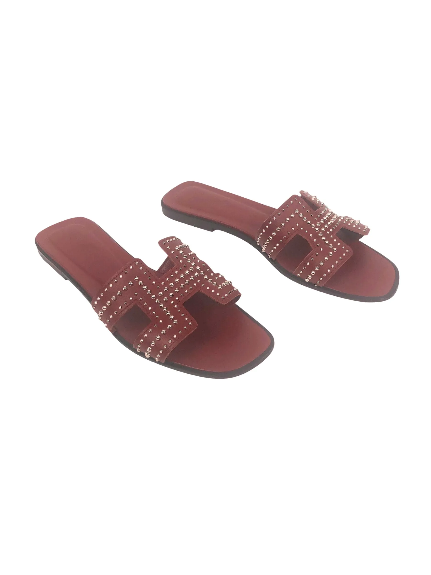 Oran Studded Sandals | Size US 9 - EU 40