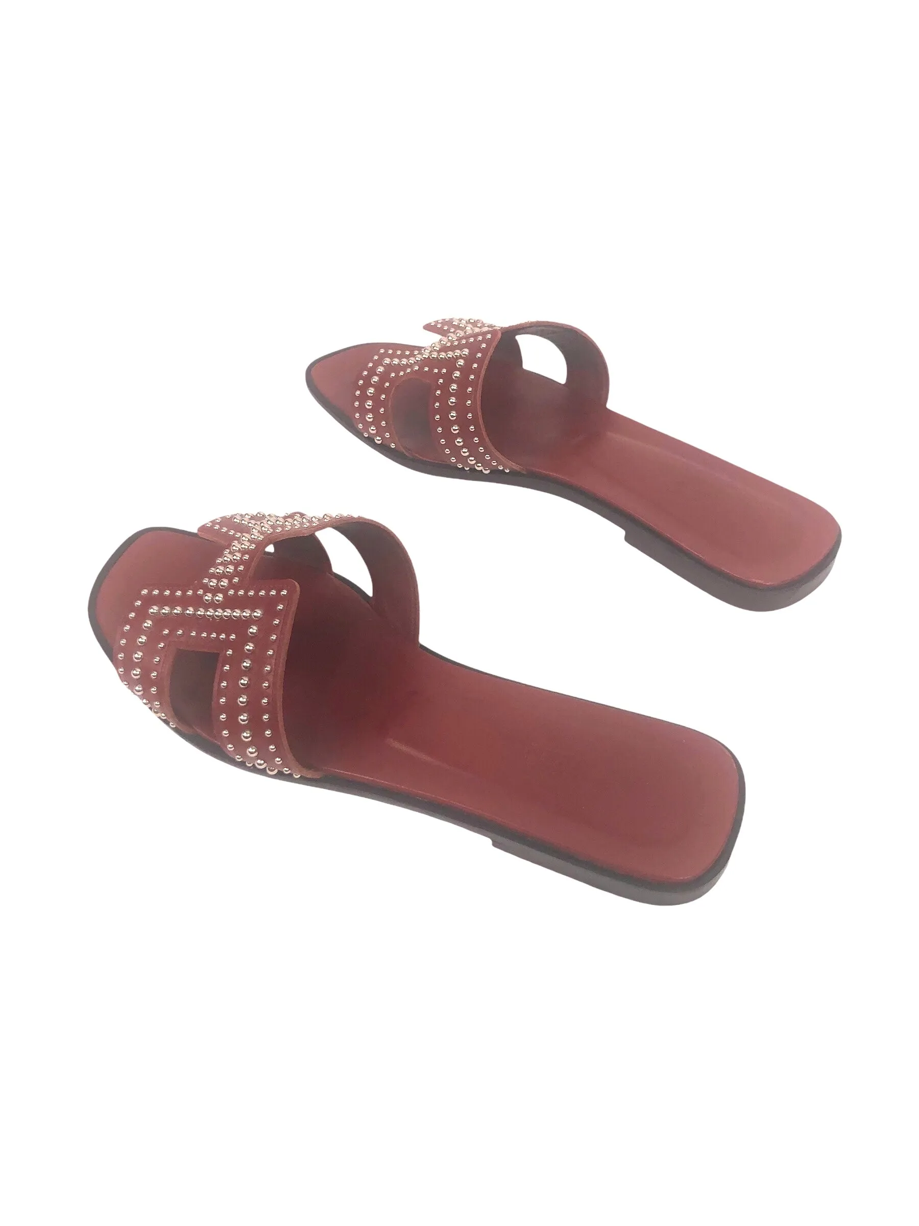 Oran Studded Sandals | Size US 9 - EU 40