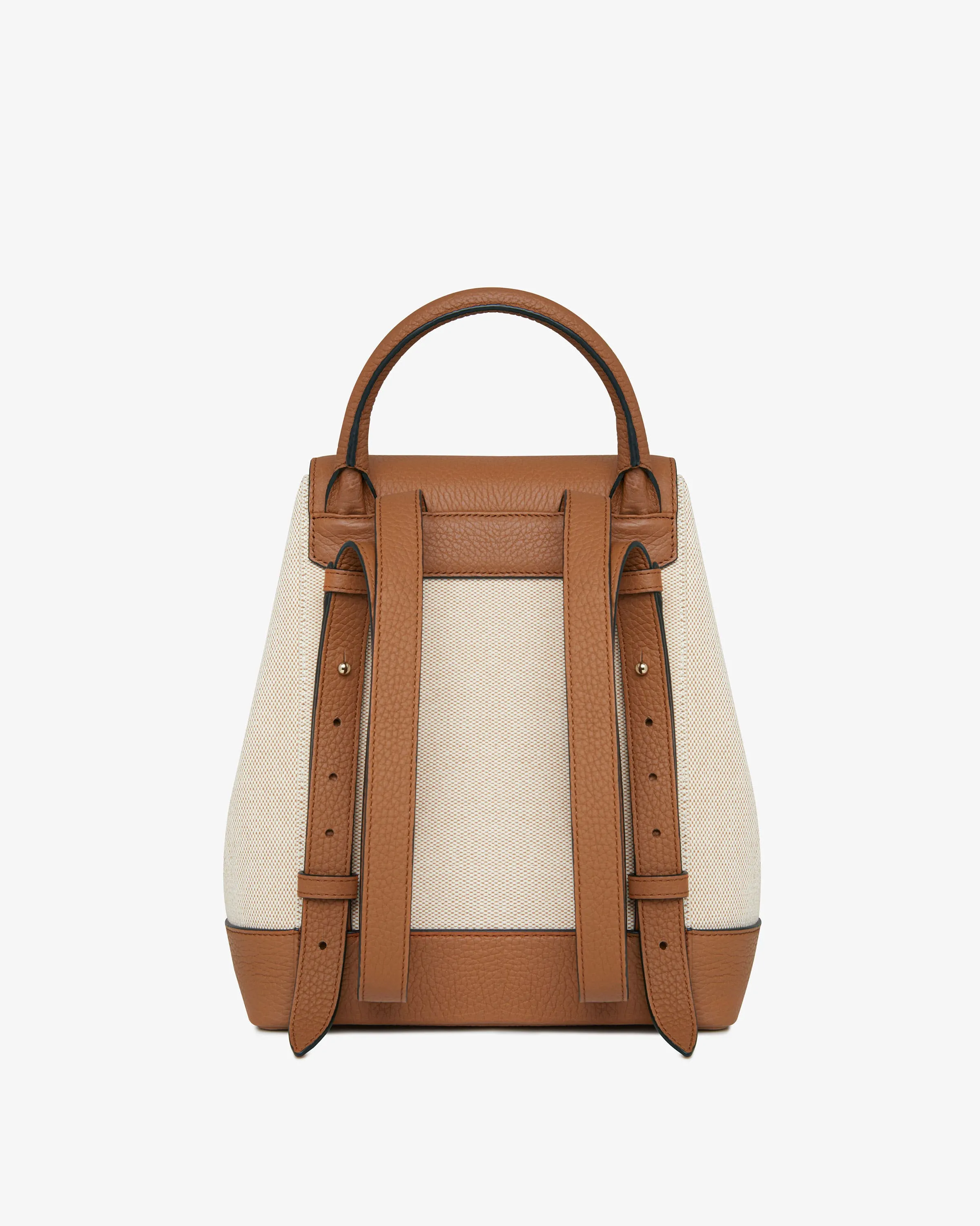 Osette Backpack - Canvas Ecru/Tan