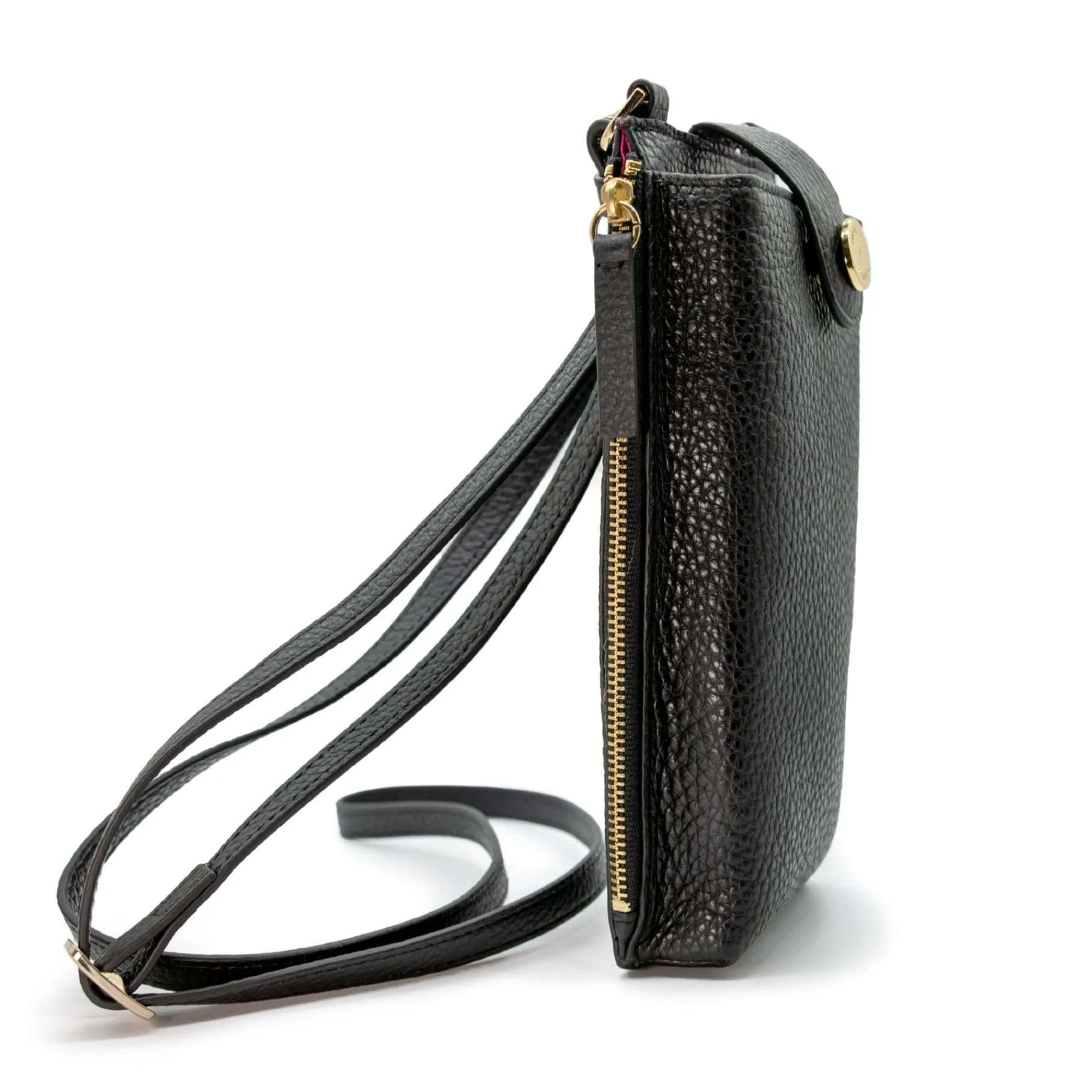 Paris Phone Crossbody - Black