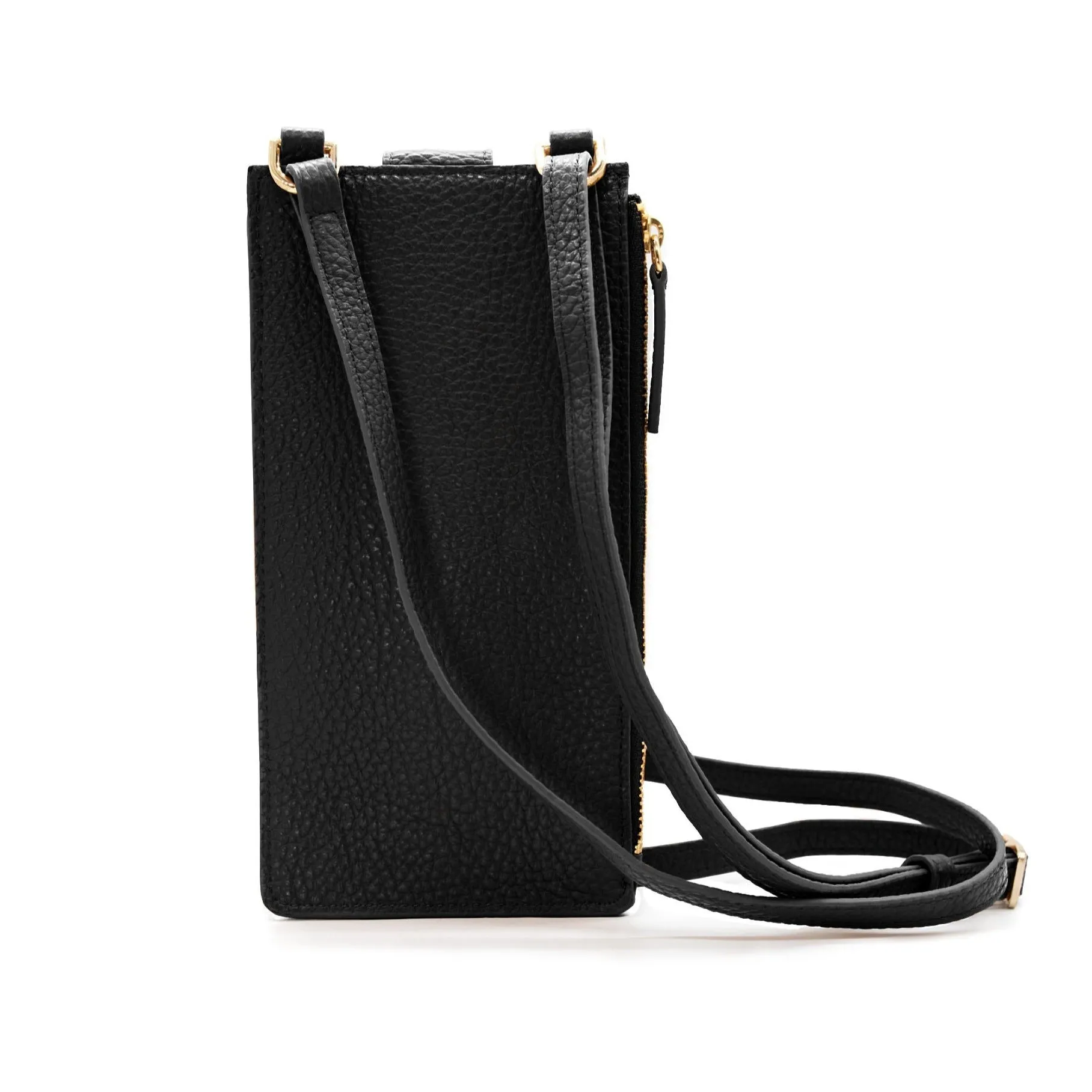 Paris Phone Crossbody - Black