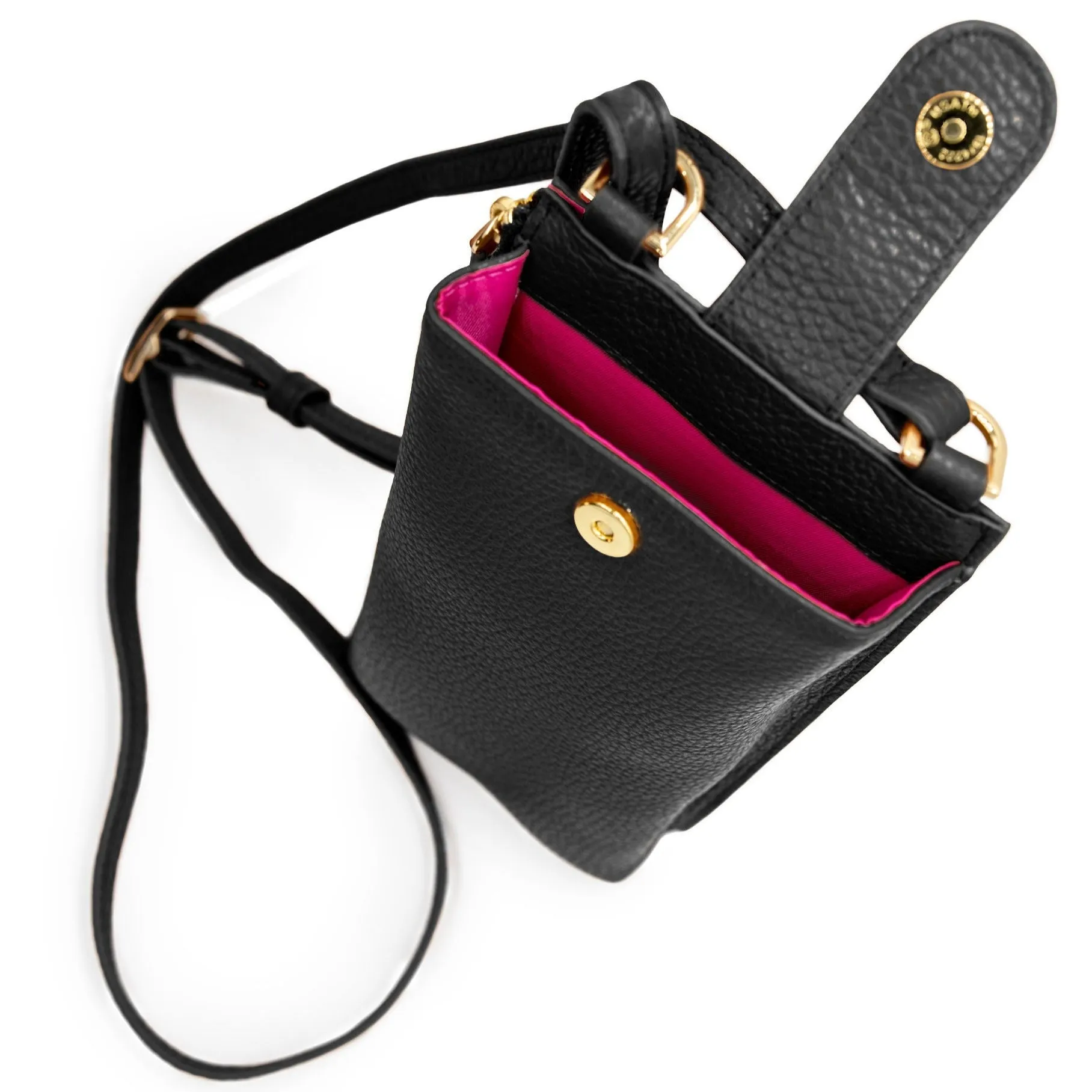 Paris Phone Crossbody - Black