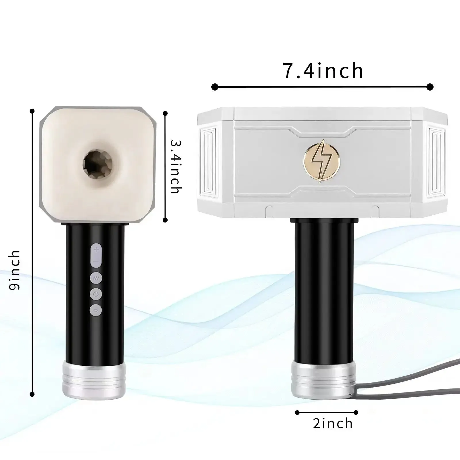 Quusvik-Hammer Male Masturbation Device Automatic Telescopic Vibration