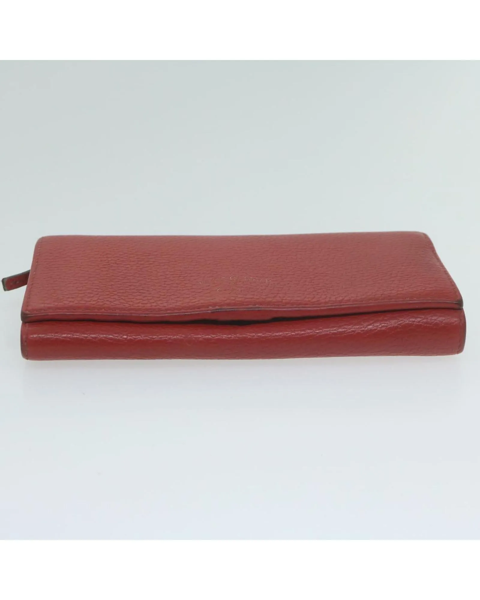 Red Leather Swing Wallet by Gucci