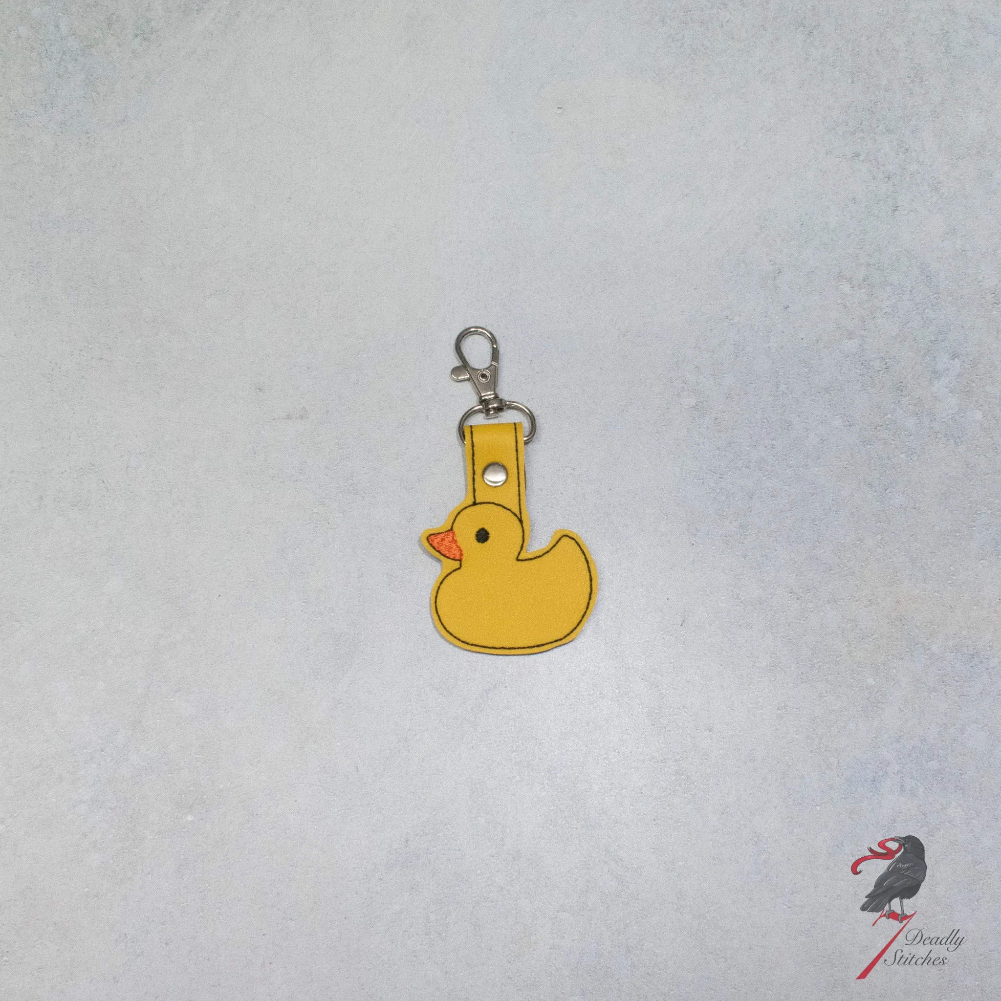 Rubber Ducky Keychain