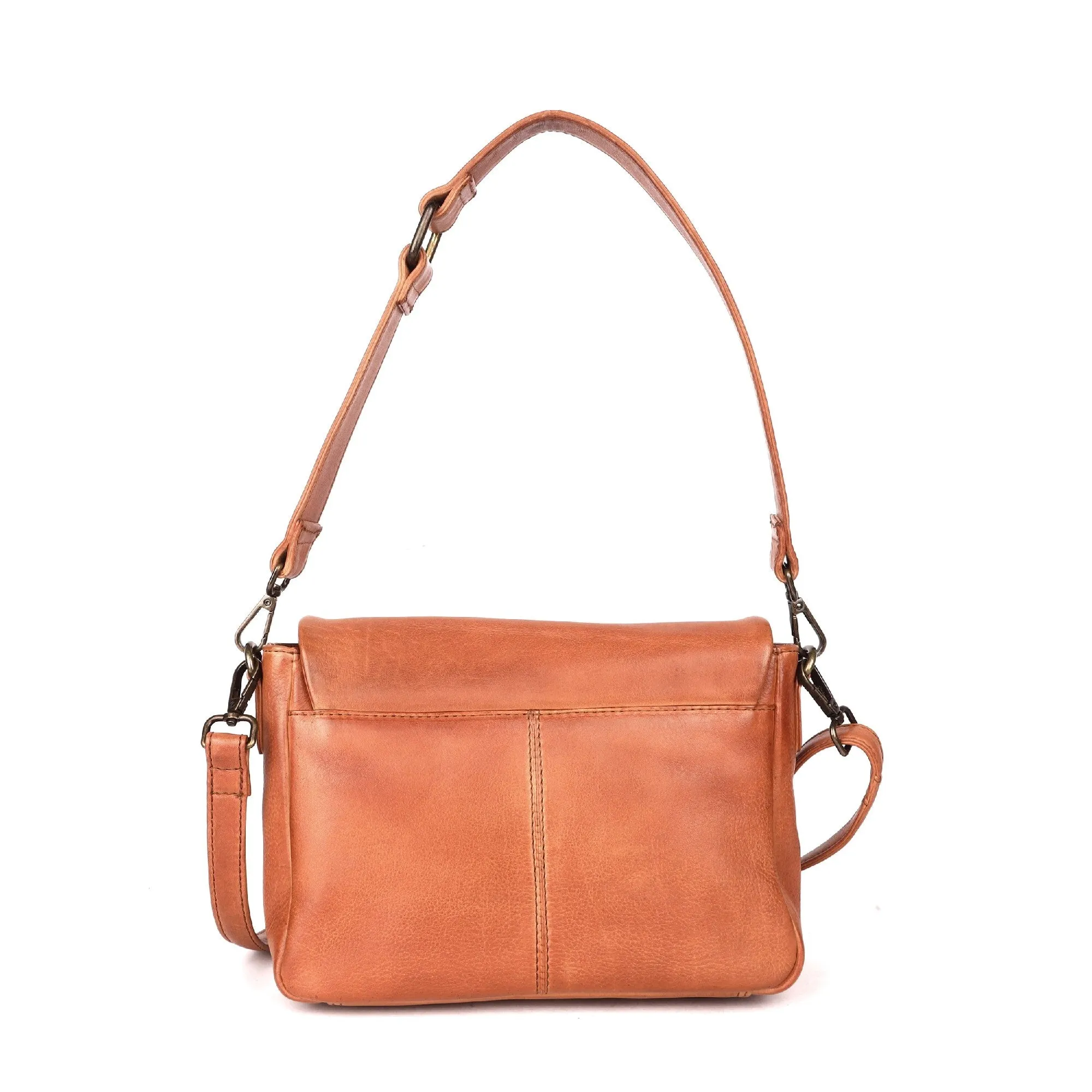 Rugged Hide Leigh Handbag