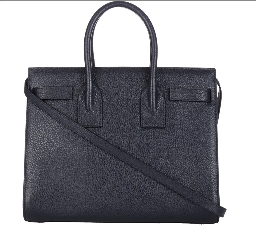 Saint Laurent | Navy Grained Calfskin Small Sac De Jour Handbag