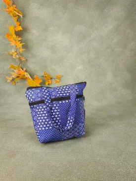 Small Handbag Purple with Turkish Kilm Prints Design