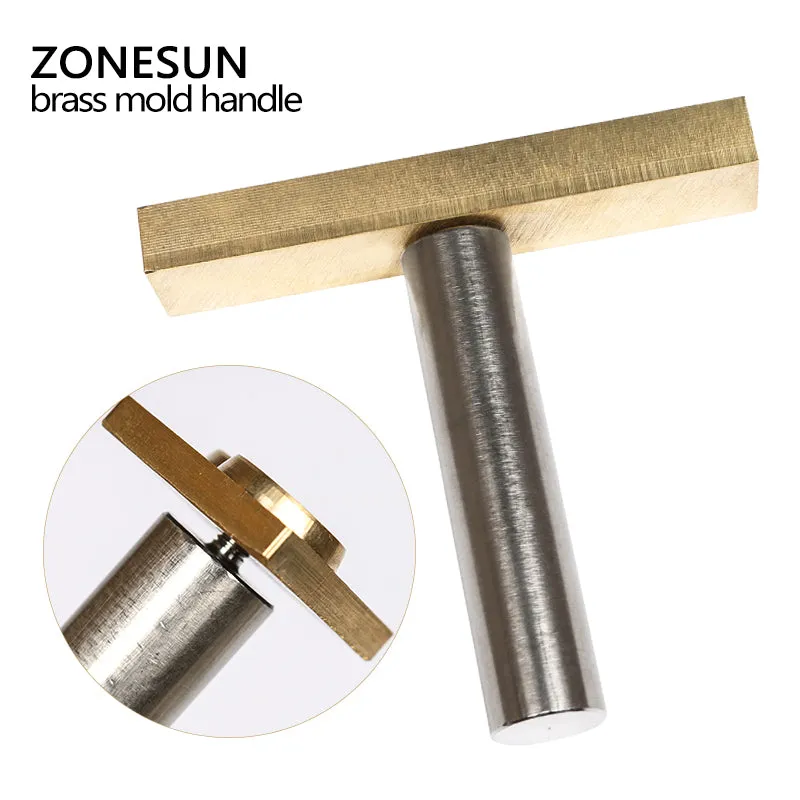 Stainless steel Hammering Handle for Leather Emboss (Cold Press), hammer Handle for Custom Leather Stamp(Hammering Handle)