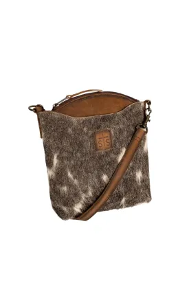 STS Ranchwear Womens Josie Cowhide/Tan Leather Crossbody Bag