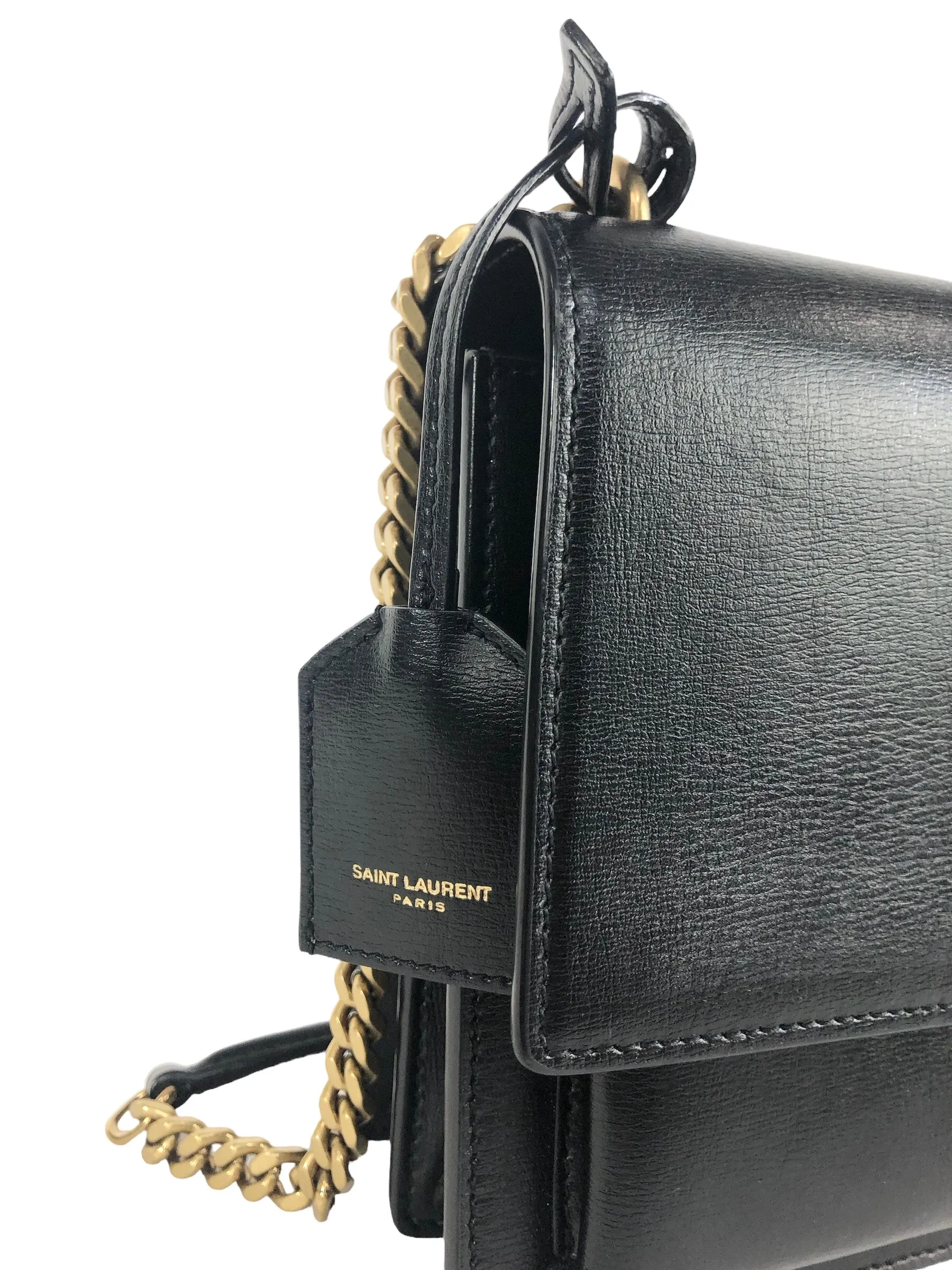 Sunset Medium Monogram YSL Chain Crossbody Bag/Shoulder Bag