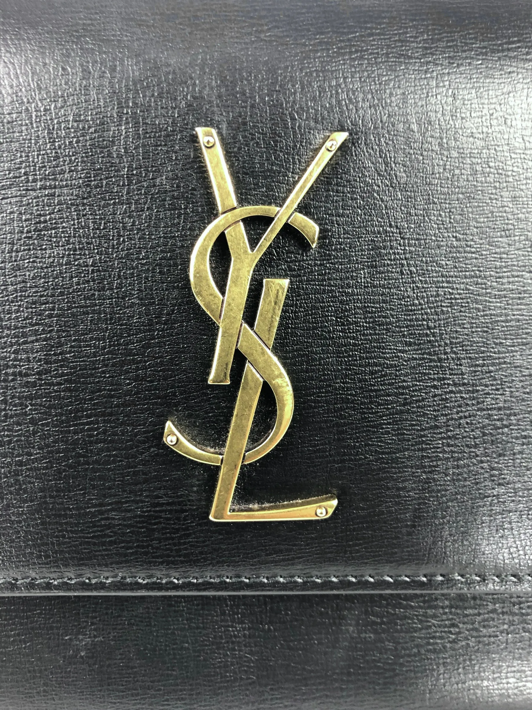 Sunset Medium Monogram YSL Chain Crossbody Bag/Shoulder Bag