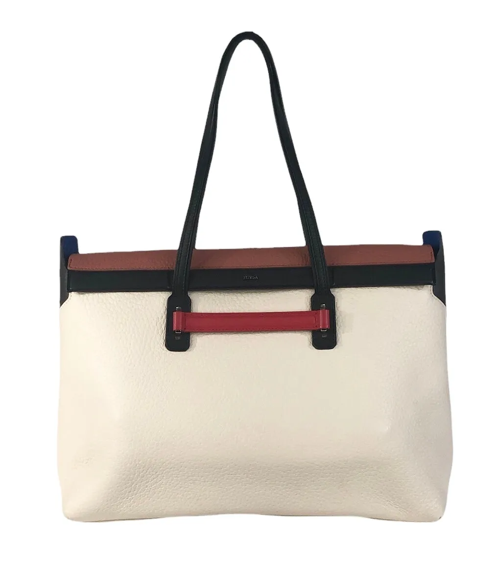 Supernova Color Block Tote Bag