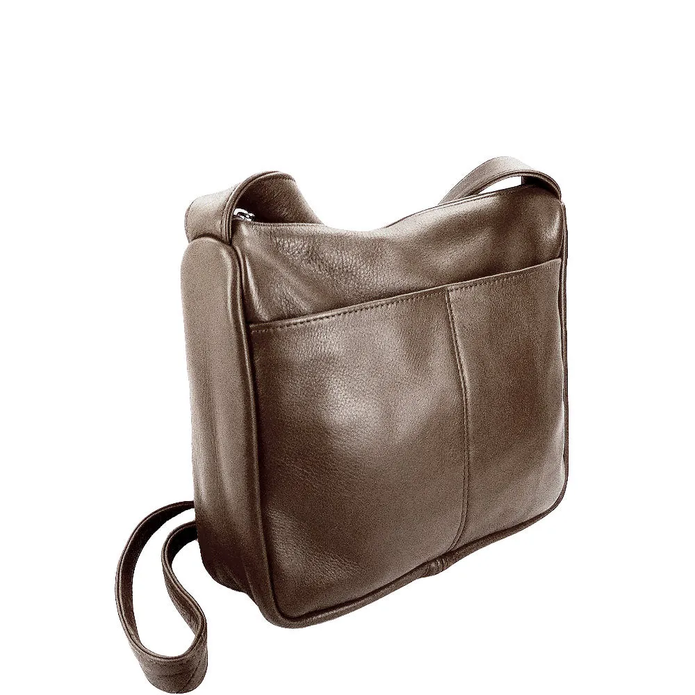 Sven classic medium leather crossbody bag