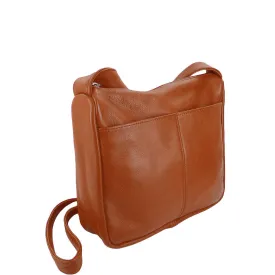 Sven classic medium leather crossbody bag