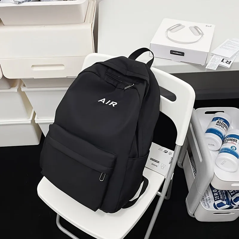 Trendy Shoulder Backpack for Students with Laptop Compartment