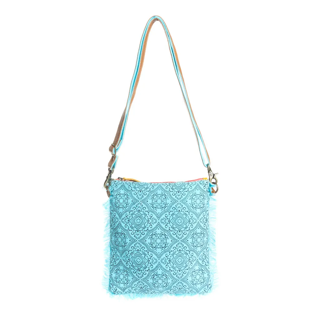 Triple Fork Ranch Crosbbody Bag in Turquoise