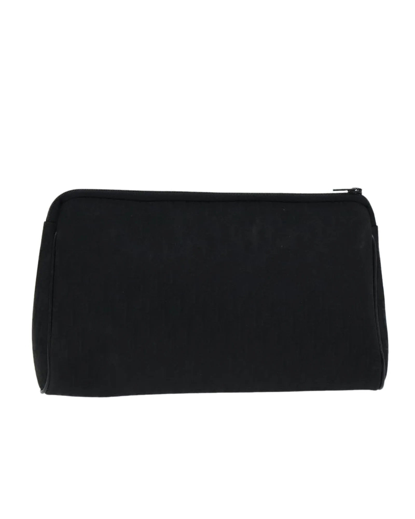 Trotter Canvas Clutch Bag in Black by Christian Dior