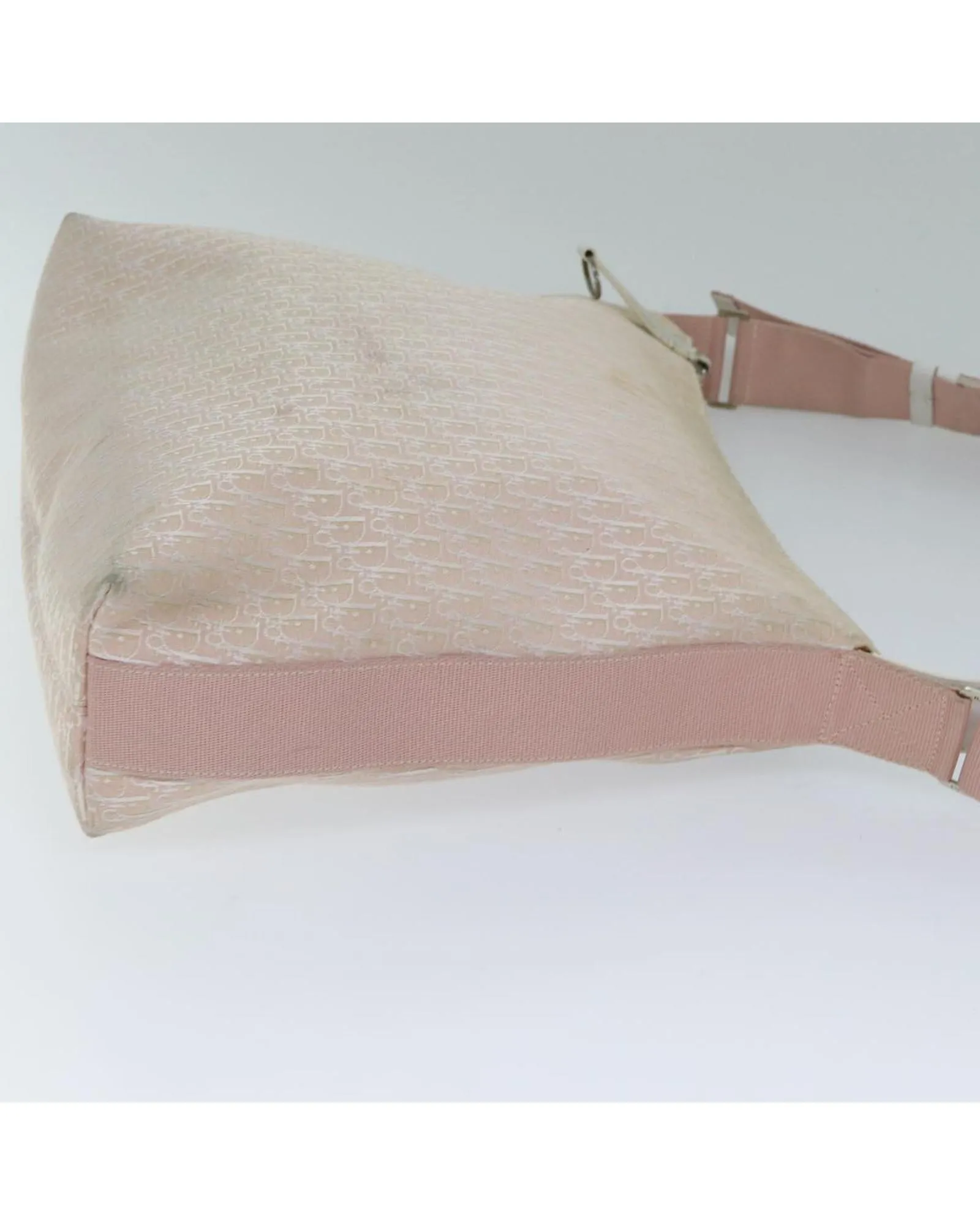 Trotter Canvas Shoulder Bag in Pink