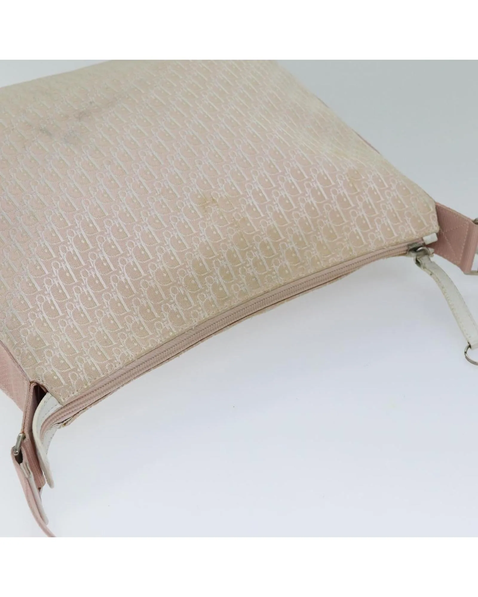 Trotter Canvas Shoulder Bag in Pink