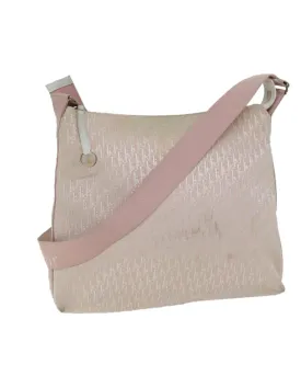 Trotter Canvas Shoulder Bag in Pink