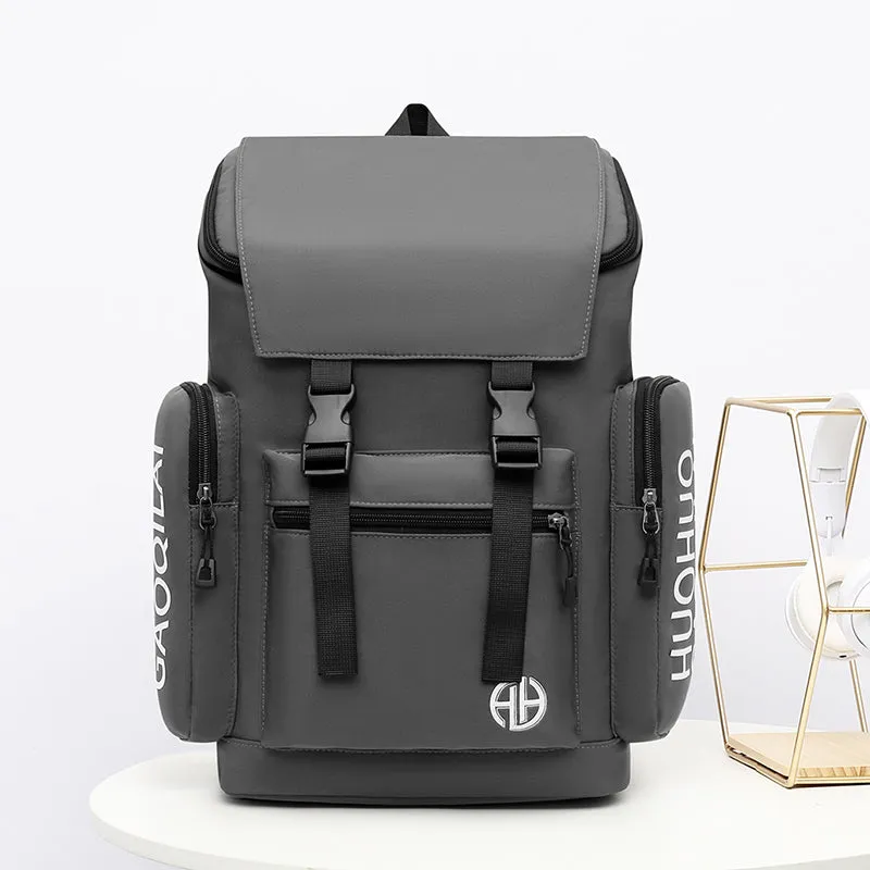 Versatile Nylon Backpack Perfect for Travel and Daily Commuting