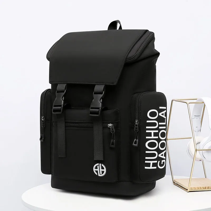 Versatile Nylon Backpack Perfect for Travel and Daily Commuting